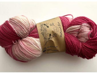 Natural Ewe Hand Dyed Yarn (Divinations) ~ 100% organic merino wool fingering weight