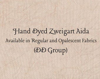 Portobello Aida (Z-DDA-101) Hand Dyed Zweigart Cross Stitch Fabric