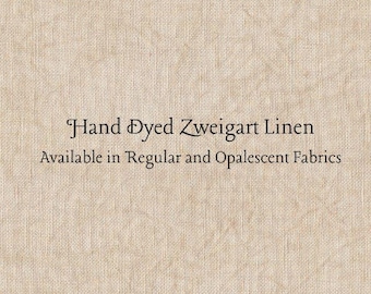 Portobello Linen (LN-101) ~ Hand Dyed Zweigart Cross Stitch Fabric