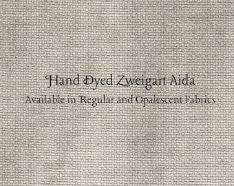 Driftwood Aida (Z-BDA-113) Hand Dyed Zweigart Cross Stitch Fabric