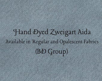 Moonlight Bay Aida (Z-BDA-111) Hand Dyed Zweigart Cross Stitch Fabric