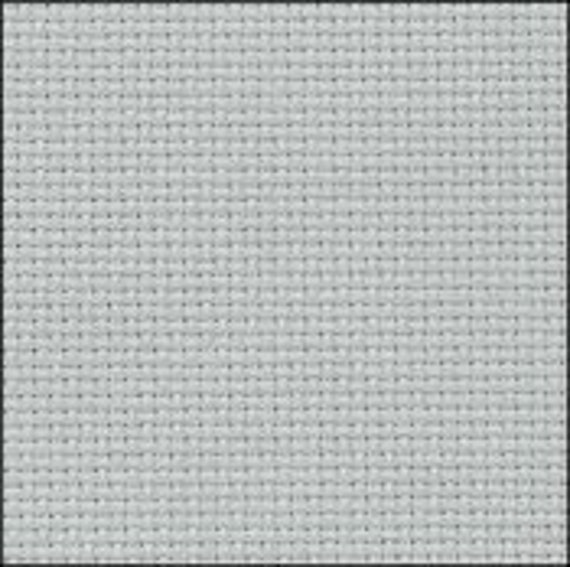 Zweigart Aida Mystic Grey Cross Stitch Fabric Available in 14 and 18 Count  
