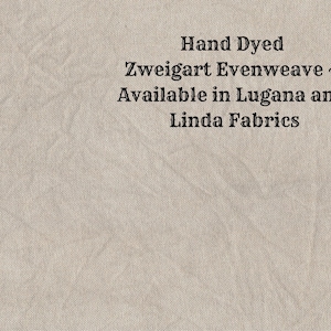 Driftwood Evenweave (LG/LND-32) Hand Dyed Zweigart Cross Stitch Fabric from Vintage NeedleArts ~ available in Lugana and Linda fabrics