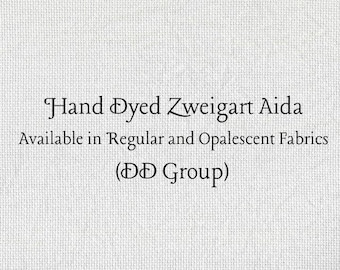 Tickle Me Taupe Aida (Z-DDA-117) Hand Dyed Zweigart Cross Stitch Fabric