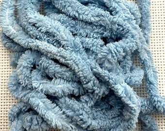 Summer Sky Petite Chenille Trim (PC-88) by Vintage NeedleArts ~ hand dyed 2 continuous yards