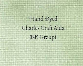 Cactus Aida (CC-BDA-48) ~ Hand Dyed Charles Craft Cross Stitch Fabric