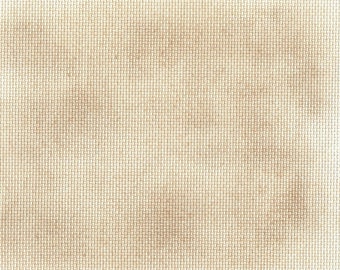 Toffee Aida (BDA-56-81) ~ Hand Dyed Cross Stitch Fabric from Vintage NeedleArts ~ 11/14/16/18/20 count regular and opalescent aida