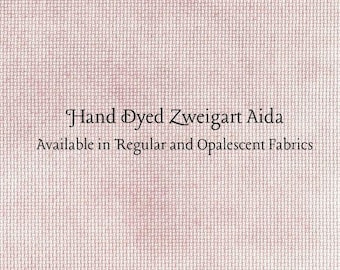 Highland Heather Aida (Z-BDA-37) Hand Dyed Zweigart Cross Stitch Fabric