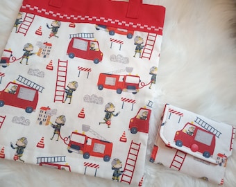 Children's bag and wallet in a set