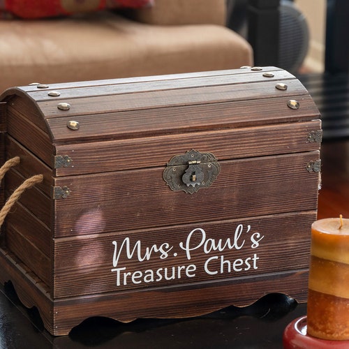 Lockable Large Pirate Treasure Wooden Chest Extra Large Antique Chest