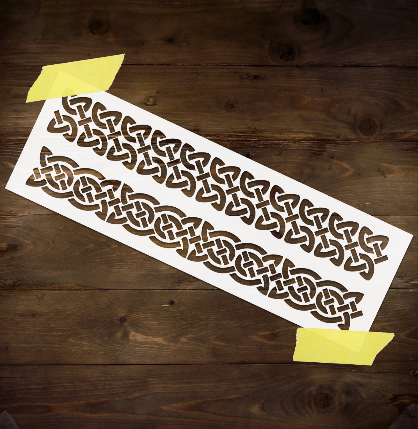 3pcs Layering Circle Stencils, Reusable Circle DIY Art Painting Template, 16.0 Cm Plastic Texture Drawing Stencil For Wall, Wood, Canvas, Floor, Furniture Home Decor - View #5