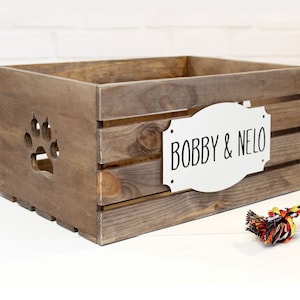 Etsy dog toy box hot sale