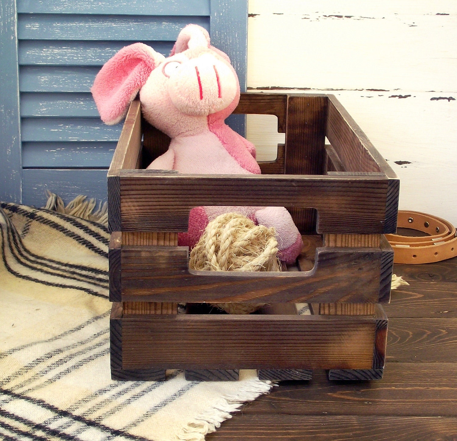 Dog Toy Box Personalized Dog Toy Storage Dog Toy Bin Dogs Etsy