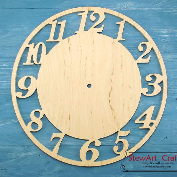 Decoupage Clock - Etsy