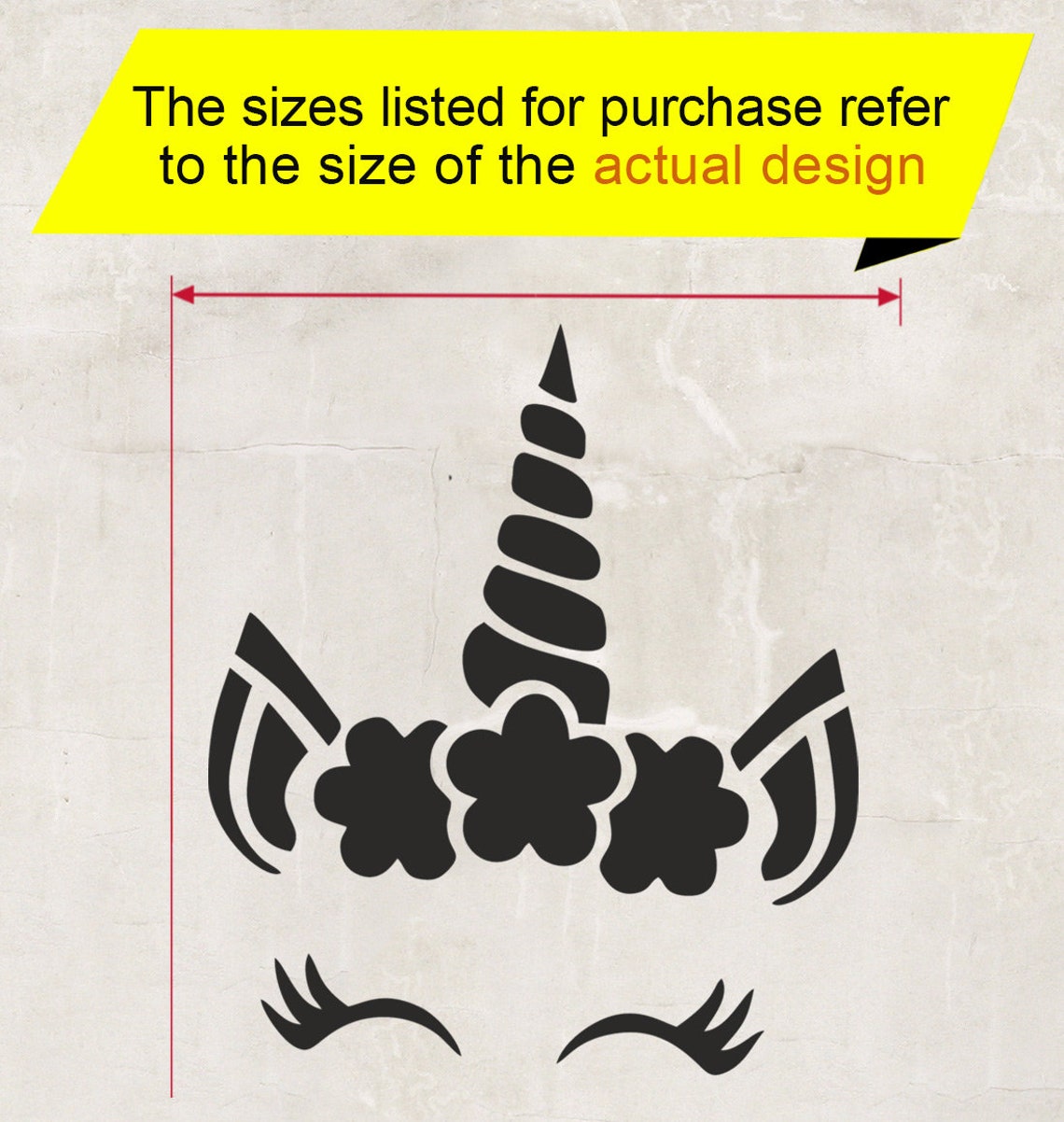 Unicorn Head Stencil Reusable DIY Craft Mylar Stencil Home - Etsy