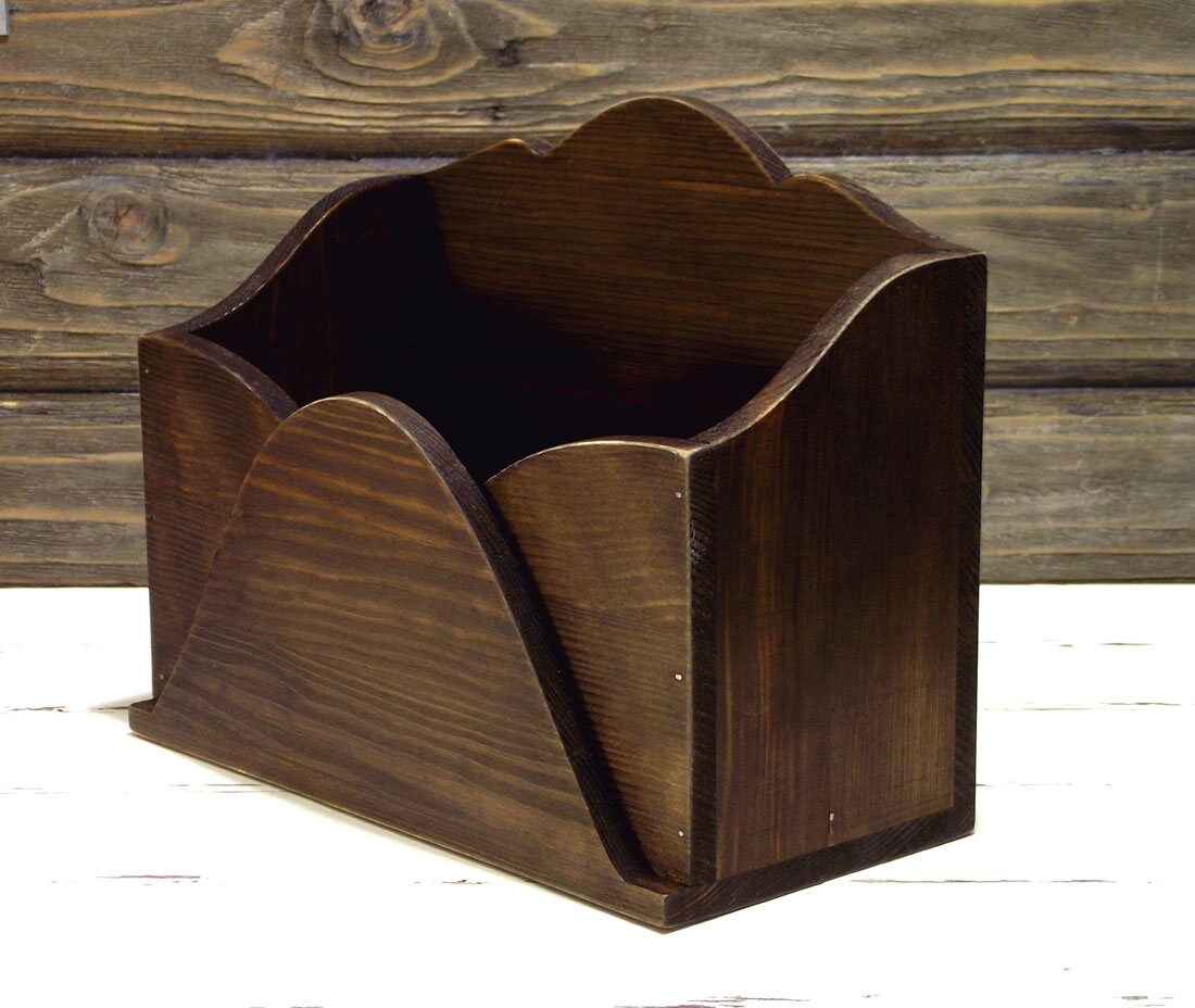 Personalized Mail Holder Home Mail Organizer Entryway Etsy