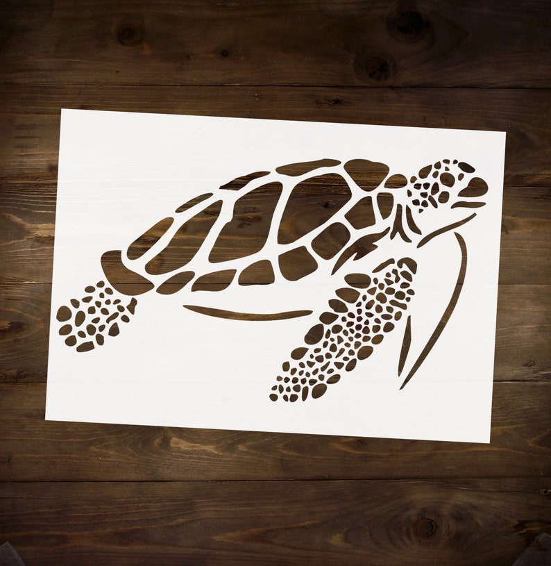 seaturtle stencil seaturtle stencil