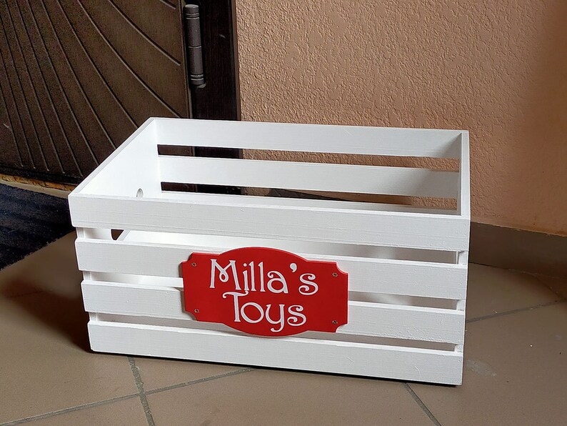 Dog Toy Box Personalized Puppy Toy Storage Dog Owner Gift Etsy