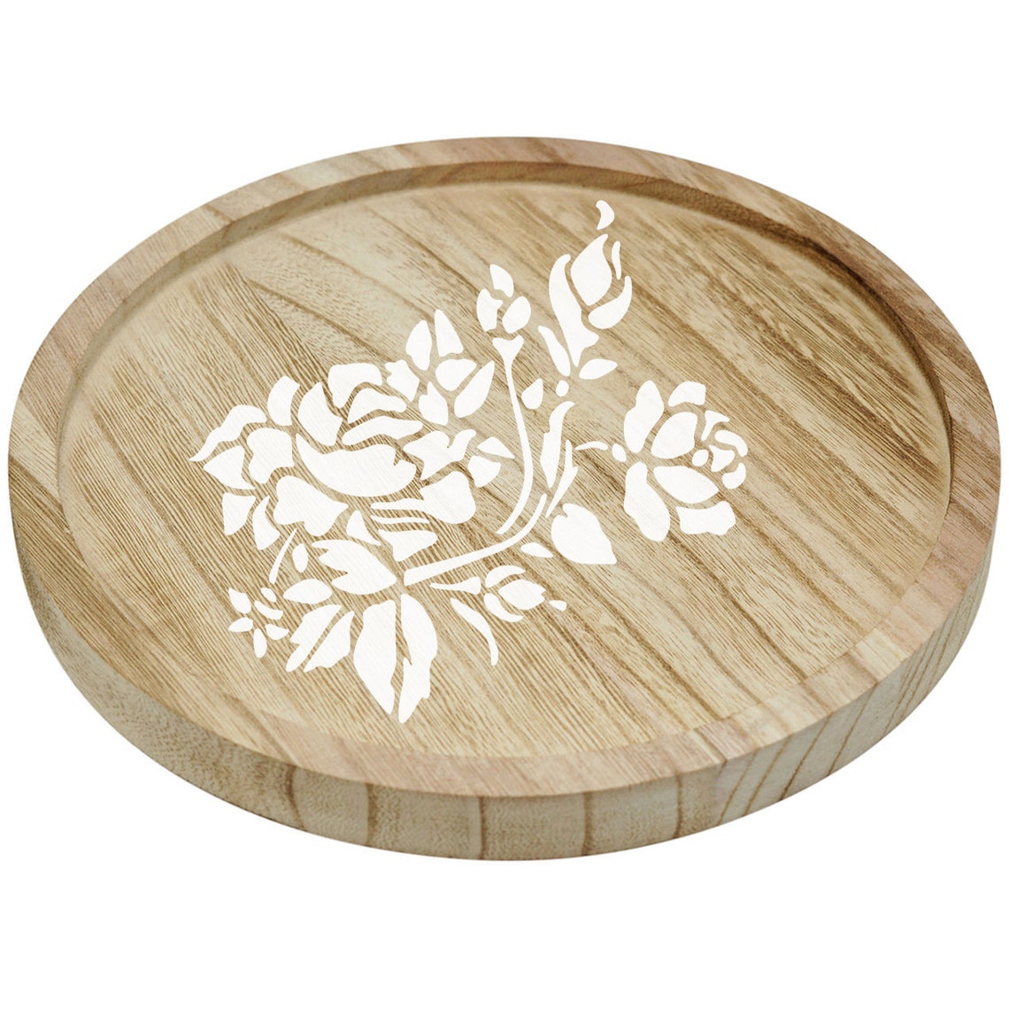 Rose Border Stencil Reusable DIY Mylar Stencil Home Decor Wall Etsy