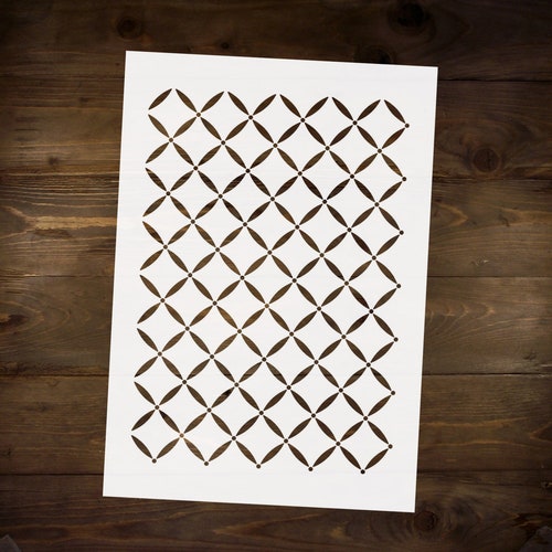 Easy To Be Happy 4 Cherry Reusable Mylar Stencil - Art Supplies Crafts