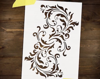 FINGERINSPIRE 9PCS Dragon Painting Stencil 15x15cm Dragon Silhouette Template With Paint Brush Hollowed Dragon With Wings Stencil Reusable Pterosaur Template Fantasy Theme Stencil For DIY Crafts