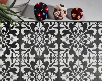 Stencil Per Piastrelle Finte - Effetto Piastrelle Su Pavimenti, Pareti, Mobili, Cemento, Giardini, Patii E Sentieri - MIDAR - Italia - Foto 3