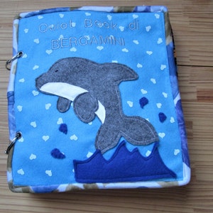 QUIET BOOK, sensory book, fabric book, montessori, montessorian book