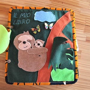 QUIET BOOK, sensory book, cloth book, ready for delivery