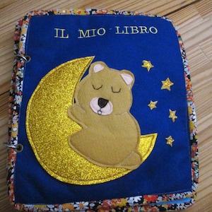 QUIET BOOK, Montessori sensory book, cloth book