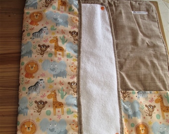 FASCIATOIO DA VIAGGIO, personalizzato, fasciatoio da borsa, regalo nascita