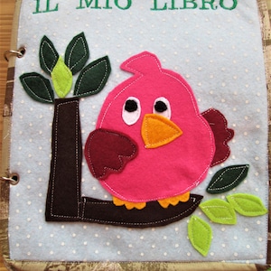 QUIET BOOK, Montessori book, cloth book, educational book