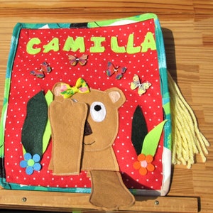 STIL BOEK, stoffenboek, Montessoriboek, gepersonaliseerd boek