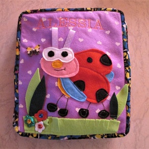 QUIET BOOK, Montessori book, cloth book, educational book