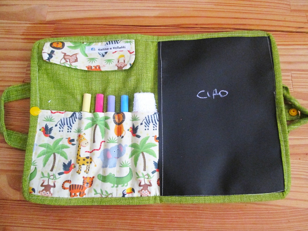 CHALK CASE, Portable Coloring Case, Coloring - Etsy
