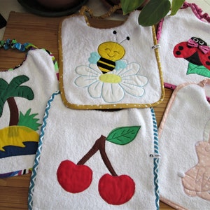 BIB kindergarten, nursery school, personalized with name, with elastic