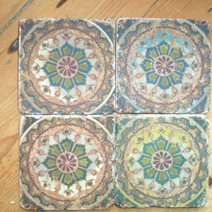 Tiles, tiles, natural stone tiles, 4 pieces Morocco U7 image 1