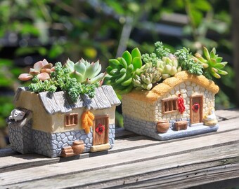 Pot Succulent de cheval rétro en résine pour la décoration de la maison, jardinière succulente de micropaysage créatif, Pot de plante, Pot de fleurs, cadeau d'anniversaire