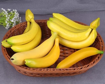 Fake Foam Banana Model, Simulated Fruit Vegetable, Cooking Ingredients,Fake Food ,Restaurant Decoration