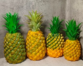 Fake Fruit Pineapple Model,Simulated Fruits and Vegetables ,Photography props cabinet display,Kitchen Decoration