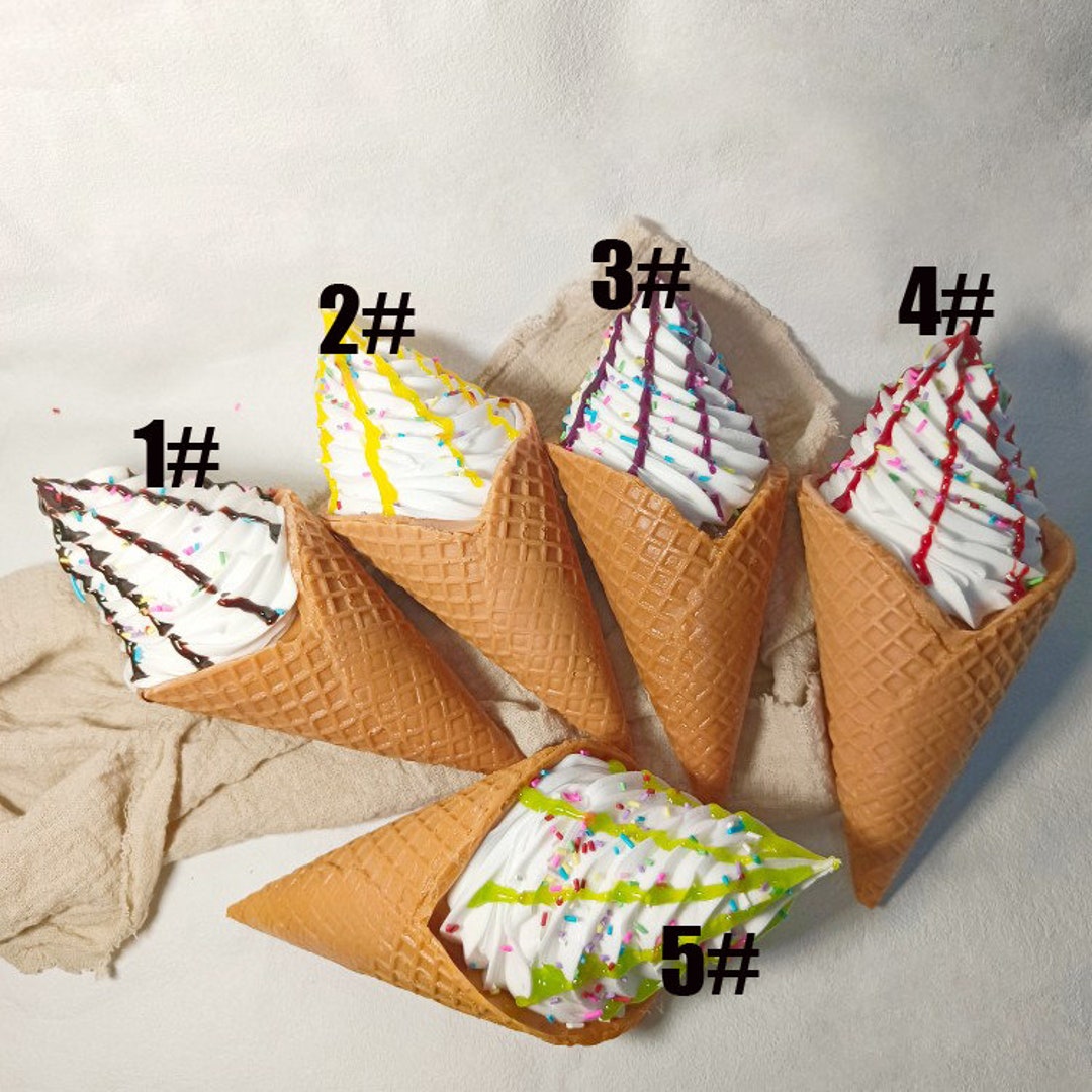 Fake Torch Ice Cream,simulated Dessert Cream Cake,crispy Sweet