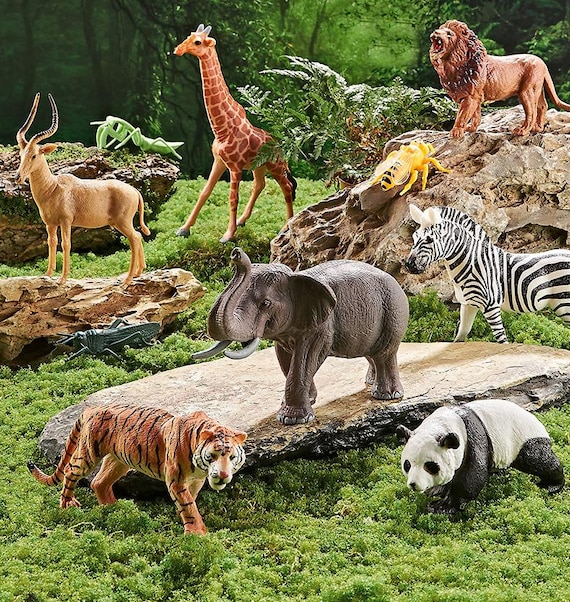 新品未開封　The Animals in Screen / Fear, and Worldwide Animals - 21 pieces | Kaplan Early Learning