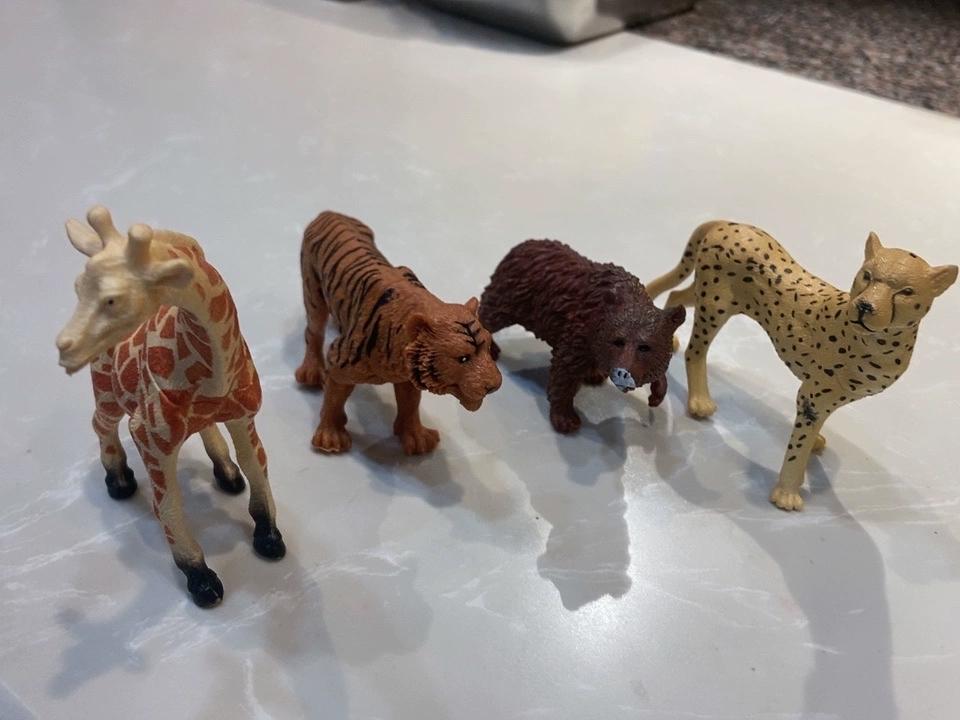 New Classic Toys Animaux De La Ferme – Puzzle à Empiler En Bois De Hêtre (9 Blocs, 4 Puzzles) – Jeu éducatif Dès 2 Ans