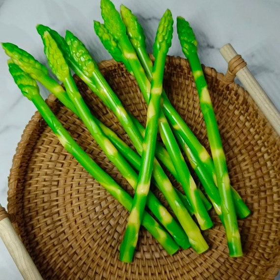 Fake Asparagus,simulated Green Vegetables,food Model Props,kitchen  Decoration - Etsy Norway