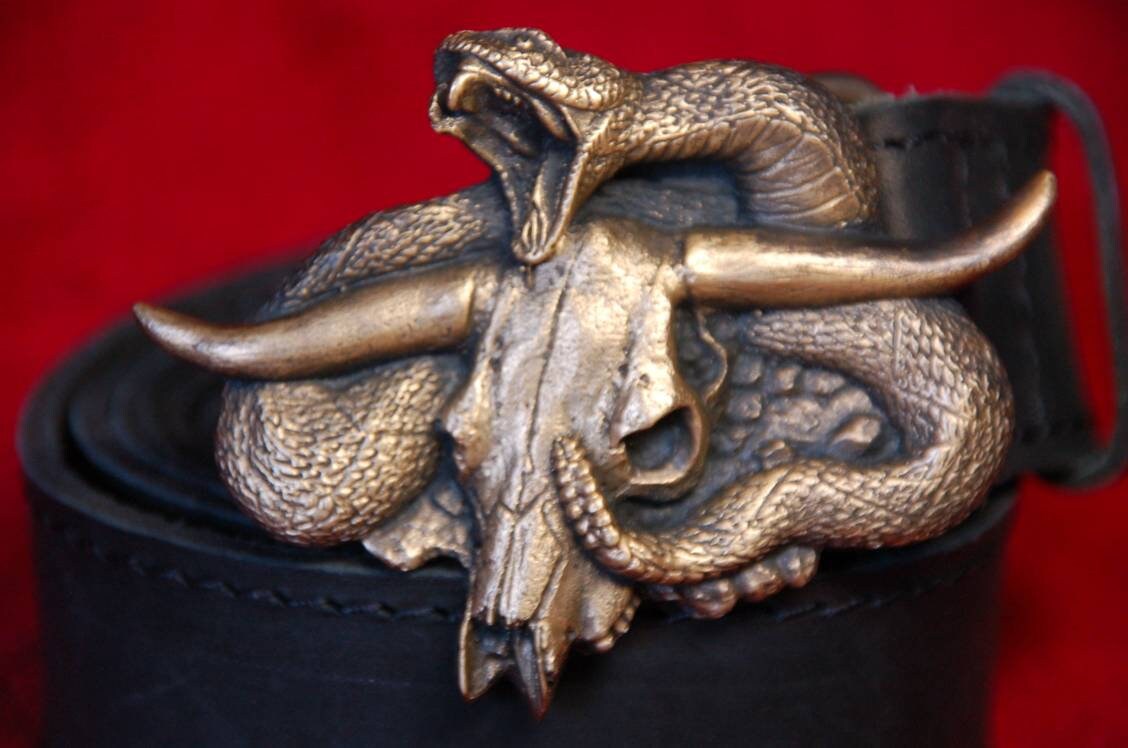 custom belt buckle casting