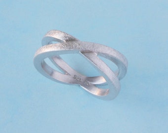 Ring KREUZ Silver Ring Wedding Ring Partner Ring Barbara Weiss