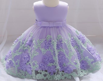 purple dress for 1 year old
