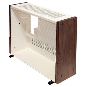 NEW Universal Custom Made Metal and wood Cabinet  for Revox Reel to Reel Recorder - Silver