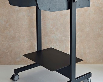 Nuevo soporte de carrito hecho a medida para cualquier grabadora de carrete a carrete, mezcladora y pult.