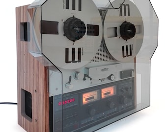 TEAC A-350 Vintage Stereo Cassette Deck • Dolby System • Wood