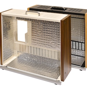 NEUES universelles kundenspezifisches Metall- und Holzgehäuse + oberer Griff für Revox B77 usw